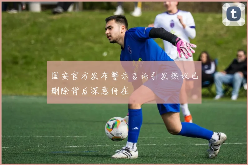 国安官方发布警示言论引发热议已删除背后深意何在